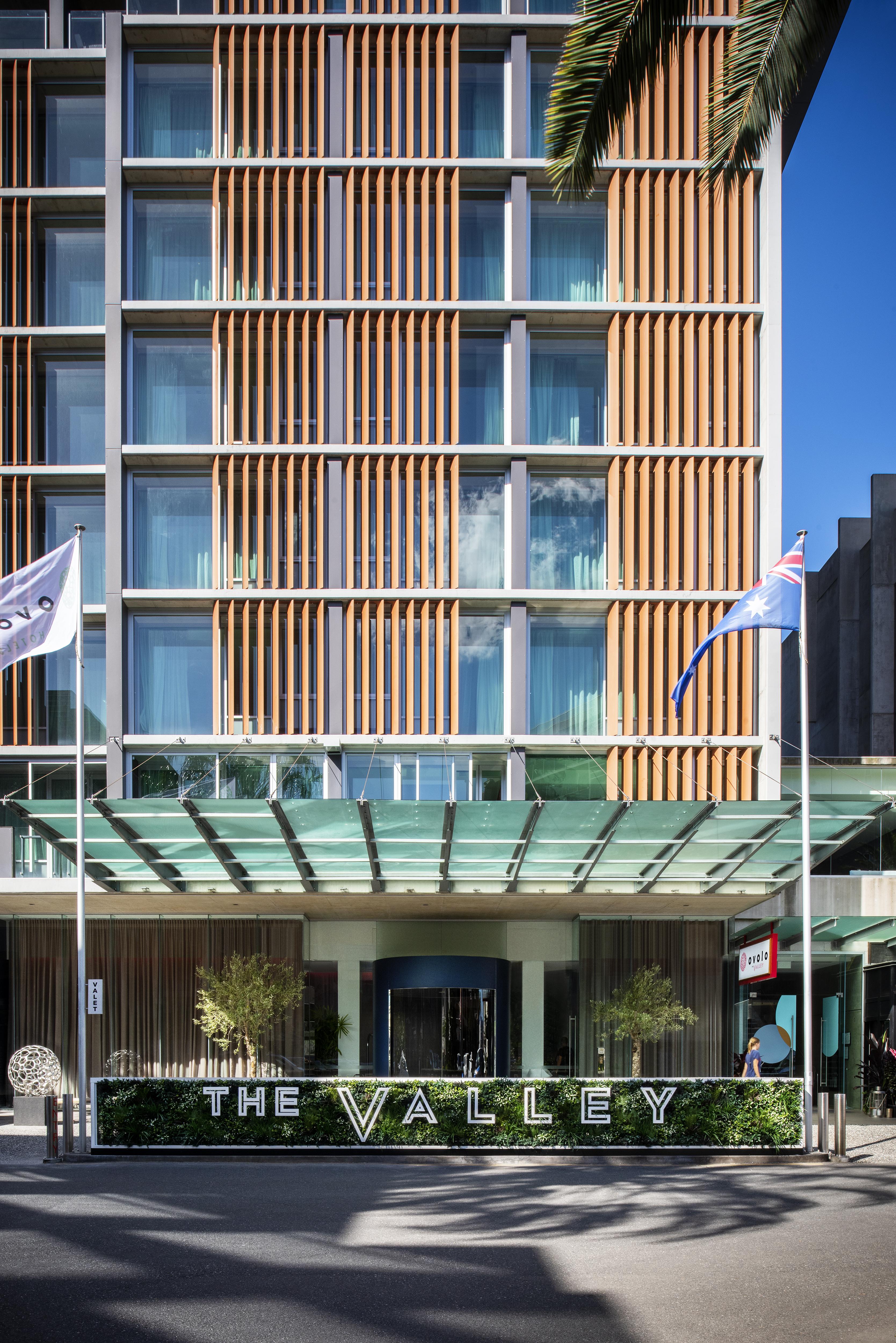 Ovolo The Valley Brisbane Exterior foto The hotel's entrance